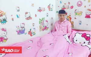 Chàng trai tên Hồng, yêu màu hồng và Hello Kitty nhanh chóng trở thành tâm điểm MXH