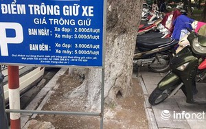 Hà Nội: Giá trông giữ phương tiện đã tăng lên gấp 3-5 lần so với quy định