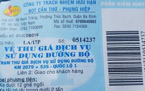 BOT Cần Thơ – Phụng Hiệp chưa giảm phí vì… vé in chưa kịp!