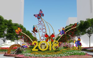 Đường hoa Tết Mậu Tuất 2018 ở TP HCM có gì đặc biệt?