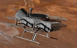 NASA tung chuồn chuồn máy lên mặt trăng của sao Thổ