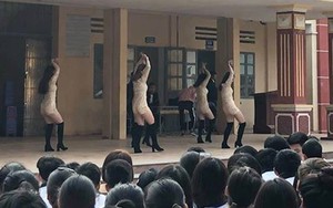 Trường học bị chỉ trích vì diễn văn nghệ phản cảm như vũ trường