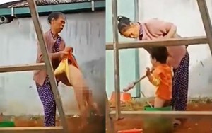 Đắk Nông: Một cháu bé bị bạo hành giữa trời đông