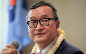 Tòa án Campuchia phạt cựu thủ lĩnh đối lập Sam Rainsy về tội phỉ báng Thủ tướng Hun Sen