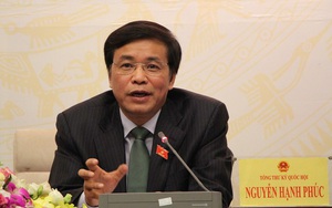 Tổng Thư ký Quốc hội nói về đề nghị bãi miễn tư cách ĐBQH của Phó Bí thư tỉnh Đồng Nai