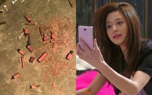 Hờn dỗi người yêu, anh chàng đem cả "gia tài" son của nàng ra đập phá trút giận
