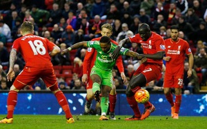 Clip bản quyền Premier League: Sunderland 2-2 Liverpool