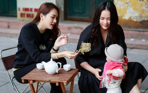 Phan Như Thảo đưa con gái ra Hà Nội thăm bạn thân - siêu mẫu Ngọc Thạch
