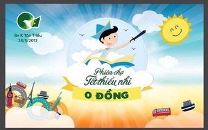Phiên chợ 0 đồng dành cho bệnh nhi ung thư
