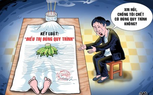 HÍ HỌA tuần qua: "Chồng tôi chết có đúng quy trình không?"