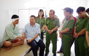 Đội trưởng đội CS 113 bị tấn công bằng hung khí khi làm nhiệm vụ