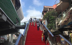 Ban quản lý lên tiếng về thang bộ lên ga La Khê quá cao, gây khó cho người già, trẻ em