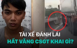 Video: Tài xế xe container đánh lái hất văng CSGT khai gì?