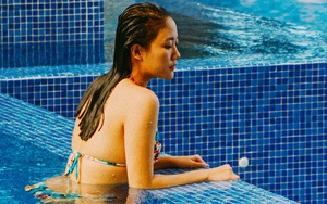 Văn Mai Hương suýt chết đuối khi đi tắm biển