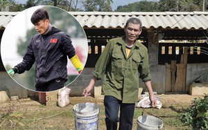 Bố mẹ Bùi Tiến Dũng vẫn vui vẻ cắt mía, cho trâu ăn ở quê nhà: "Việt Nam vô địch, chúng tôi sẽ mổ bò để liên hoan!"