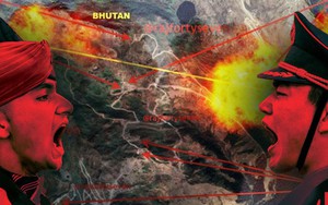 Trung Quốc xây đồn bốt cách hào Ấn Độ chưa đầy 10m: Doklam sắp xung đột lớn?