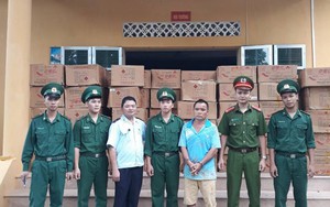 Bắt đối tượng người nước ngoài vận chuyển trái phép hơn 2.500 kg pháo nổ