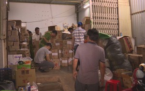 Thu giữ gần 1000 thùng hạt nêm, bột ngọt không rõ nguồn gốc