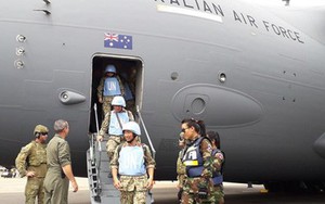 Đội hình xuất quân đợt 2 Bệnh viện Dã chiến Việt Nam tới Nam Sudan