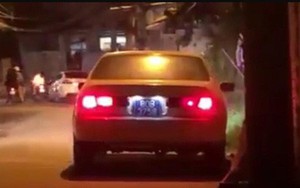 Xe biển xanh 80B chở phụ nữ, trẻ em hú còi náo loạn phố không có trong hệ thống đăng kiểm