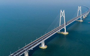 Chiêm ngưỡng cầu vượt biển dài nhất thế giới: 55km, 18 tỷ USD kinh phí tại Trung Quốc