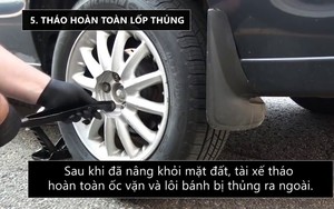 Video hướng dẫn cách thay lốp dự phòng ô tô