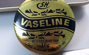 Thu hồi khẩn kem dưỡng ẩm Vaseline SH do không đạt chất lượng