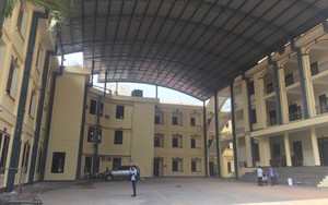 Sân tòa 1.000m2 dùng làm nơi xét xử cựu Trung tướng Phan Văn Vĩnh