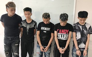 5 tên cướp tuổi teen gây 7 vụ cướp trong một đêm