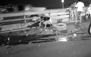 Sau khi lên Facebook cảnh báo việc nổ lốp xe trên cầu Nhật Tân, tài xế xấu số vẫn bị xe khách tông tử vong
