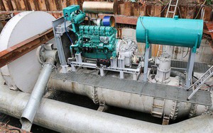 Sắp được ứng tiền, "siêu máy bơm" chống ngập vận hành trở lại