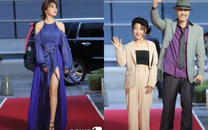 Thảm đỏ LHP quốc tế Busan ngày 2: Hotgirl Việt bất ngờ lộ diện, Sooyoung quá táo bạo với đầm xẻ cao bên dàn sao Hàn