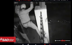 Thanh niên biến thái nhân lúc vắng người đột nhập trộm đồ lót ai ngờ bị camera ghi lại