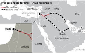 Sáng kiến xây đường xe lửa với các nước vùng Vịnh: Món lợi kinh tế có chấm dứt mối thù truyền kiếp Ả rập-Do thái?