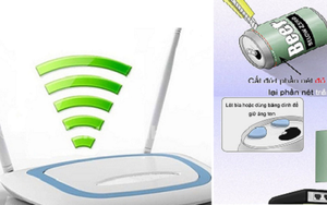 Hiệu quả bất ngờ khi dùng lon bia để tăng tốc mạng wifi chậm 'rùa bò'