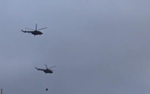 Bí ẩn trực thăng Mi-8 xuất hiện trên bầu trời Điện Kremlin