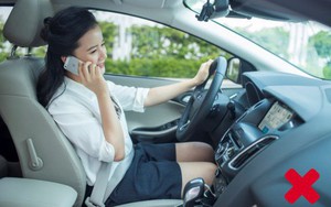 Đừng “đùa” với tử thần khi vừa nghe điện thoại vừa lái xe