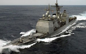Tàu tuần dương Mỹ tới gần Hoàng Sa thách thức Trung Quốc