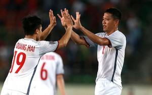 Cận cảnh bàn thắng "bí ẩn" của Anh Đức vào lưới ĐT Lào