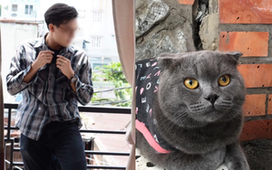Bị cộng đồng Hutech truy tìm vì ôm mèo của chủ quán nước về nhà, nam sinh giải thích: 'Tưởng mèo hoang nên đem về rồi tìm chủ trả lại'