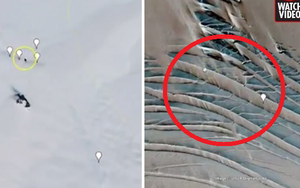 Google Earth tiết lộ cấu trúc lạ dưới băng, nghi vấn "hầm ngầm" của người ngoài hành tinh