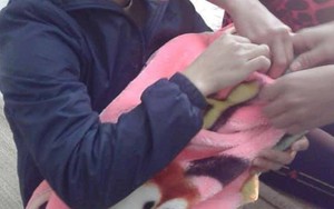Hà Nội: Bé trai còn nguyên dây rốn bị bỏ rơi trước cổng nhà dân