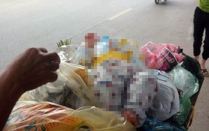 Phát hiện bé trai khoảng 4 tháng tuổi đặt trên thùng rác giữa phố Hà Nội