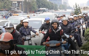 Sung sướng phát điên vì không còn áp lực trong những ngày tắc đường cận Tết