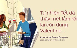 Valentine trùng dịp Tết Nguyên Đán, các cặp đôi yêu nhau nói gì?