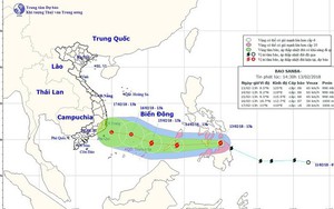 Bộ Công an chỉ đạo khẩn ứng phó bão Sanba