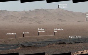 Cận cảnh núi non hùng vĩ trên Sao Hỏa