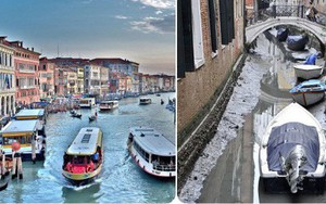 "Siêu trăng xanh máu" đã khiến thành phố Venice thơ mộng rơi vào thảm cảnh này