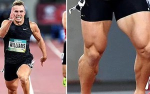 Cơ bắp đùi siêu khủng của vận động viên chạy nước rút người Australia