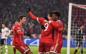 Đại thắng 5 sao, Bayern Munich sớm "book vé" vào tứ kết Champions League